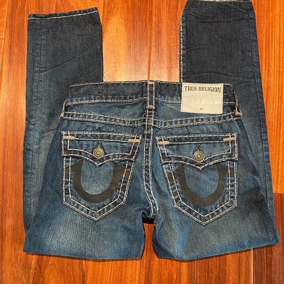 TRUE RELIGION SUPER T MEN JEANS SIZE 28 - Picture 1 of 8